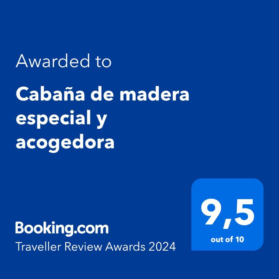 Cabana De Madera Especial Y Acogedora Cardenete Luaran gambar